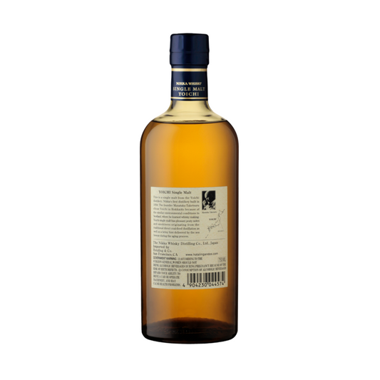 Nikka Single Malt Whisky Yoichi 90 - 750ML - Back