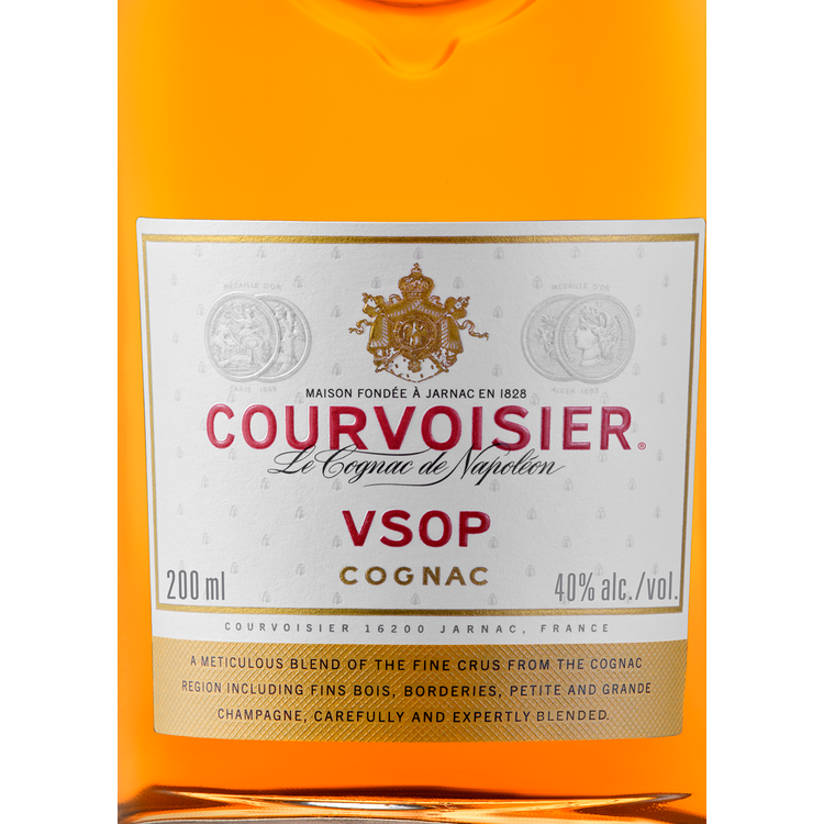 Courvoisier Cognac Vsop 80 - 200ML - Front Label