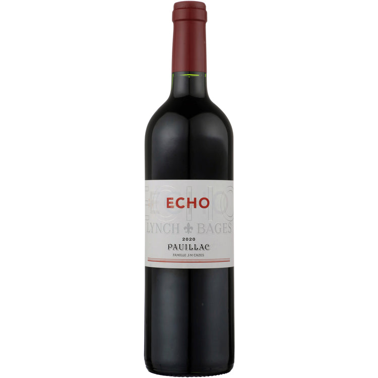 Echo De Lynch Bages Pauillac 2020 Wood Box - 750ML - Front