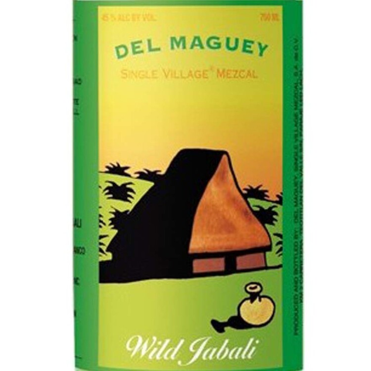 Del Maguey Mezcal Single Village Wild Maguey Jabali 94 - 750ML - Front Label