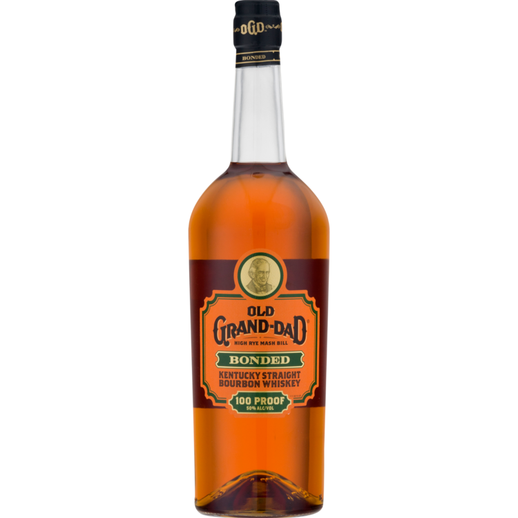 Old Grand Dad Straight Bourbon Bottled In Bond 100 - 1.0L - Front