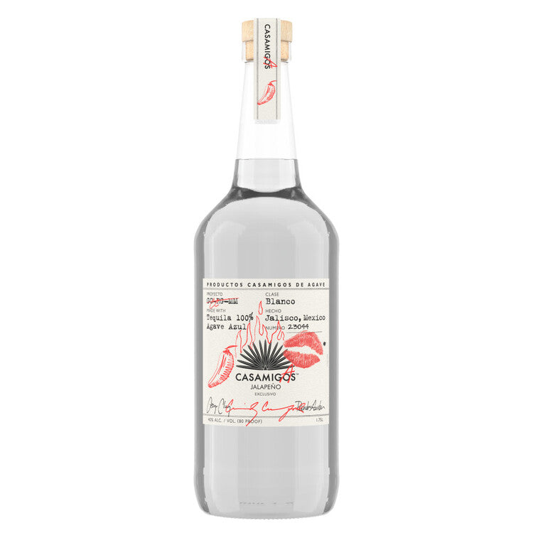 Casamigos Casamigas Blanco Jalapeno Flavored Tequila 80 - 1.75L - Front