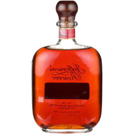Jefferson's Straight Bourbon Reserve Pritchard Hill Cabernet Cask Fini - 750ML - Back