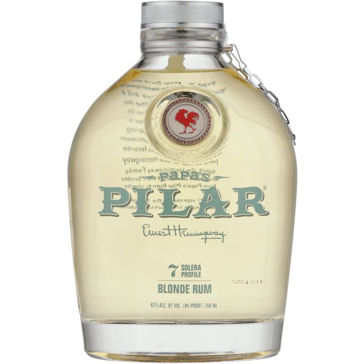 Papa's Pilar Blonde Rum 7 Solera Profile 84 - 750ML - Front