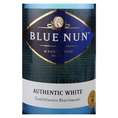 Blue Nun Muller Thurgau Authentic White Rheinhessen - 750ML - Front Label