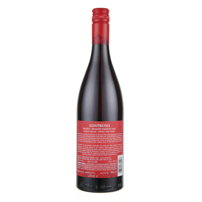 Sonoroso Sweet Red Rosso Dolce Trevenezie - 750ML - Back