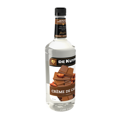 Dekuyper Creme De Cacao White 48 - 1.0L - Front Label