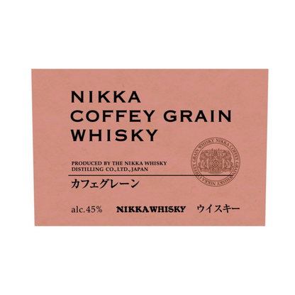 Nikka Coffey Grain Whisky 90 - 750ML - Front Label