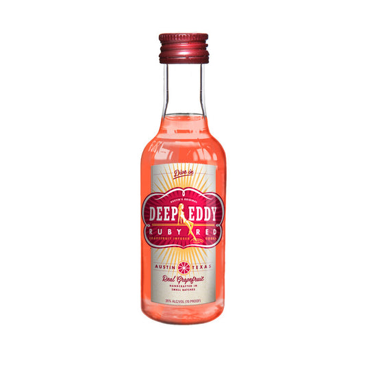 Deep Eddy Ruby Red Grapefruit Flavored Vodka 70 - 50ML - Front