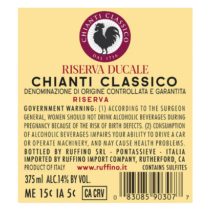Ruffino Chianti Classico Riserva Ducale 2020 - 375ML