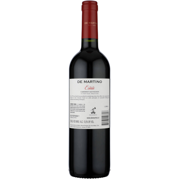 De Martino Cabernet Sauvignon Estate Maipo Valley 2021 - 750ML