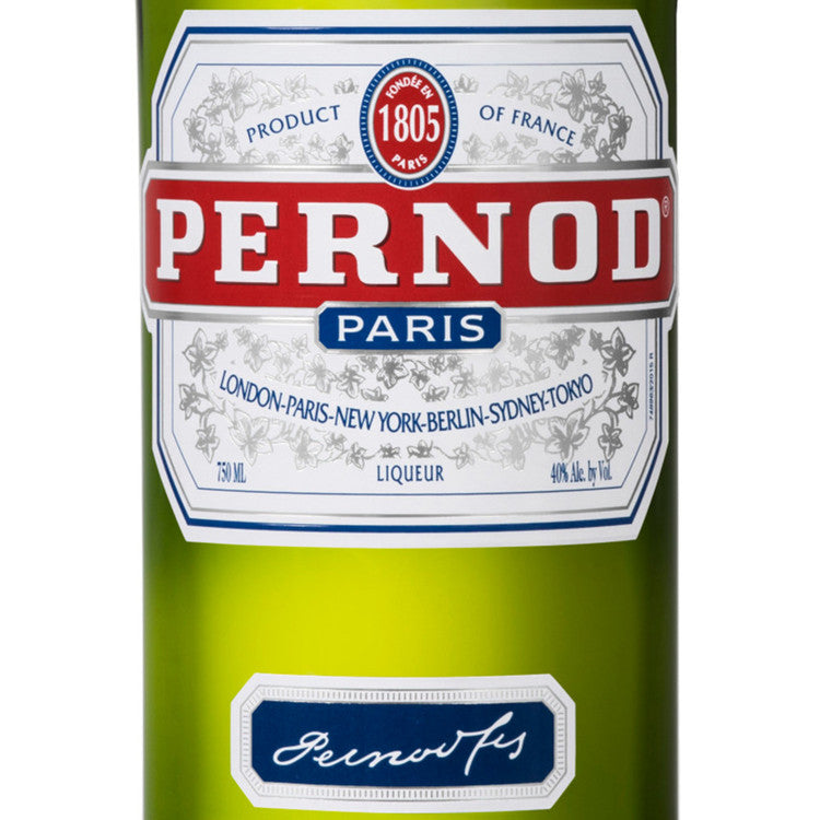 Pernod Pastis 80 - 750ML - Front Label