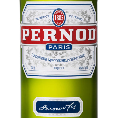 Pernod Pastis 80 - 750ML - Front Label