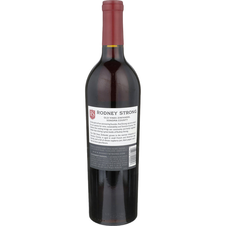 Rodney Strong Zinfandel Old Vines Sonoma County 2019 - 750ML