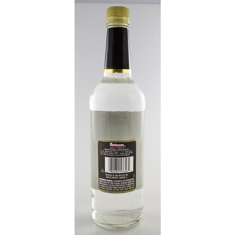 Montezuma Tequila White 80 - 750ML - Back