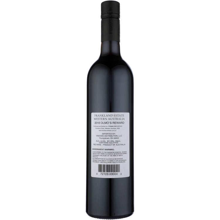 Frankland Estate Red Wine Olmo'S Reward Western Australia 2018 - 750ML