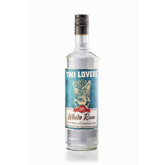 Tiki Lovers White Rum 100 - 750ML