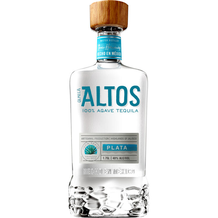 Olmeca Altos Tequila Plata 80 - 1.75L - Front