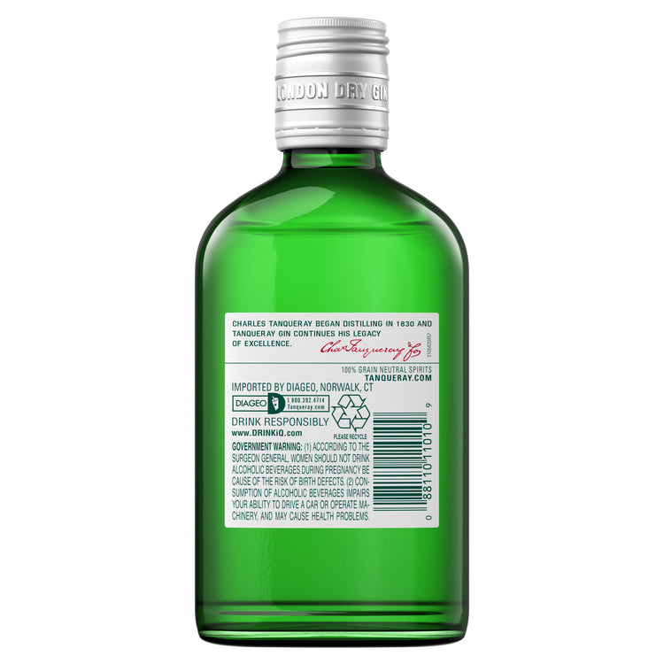 Tanqueray London Dry Gin 94.6 - 200ML - Back