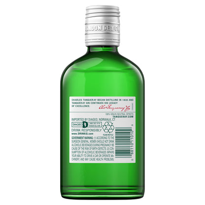 Tanqueray London Dry Gin 94.6 - 200ML - Back