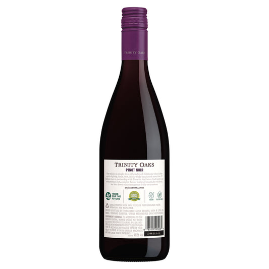 Trinity Oaks Pinot Noir California - 750ML - Back