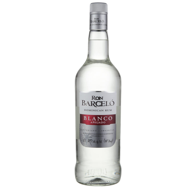 Ron Barcelo Light Rum Blanco Anejado 80 - 1.0L - Front