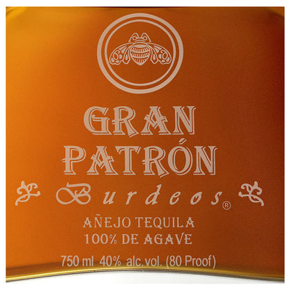 Patron Tequila Anejo Burdeos 80 - 750ML