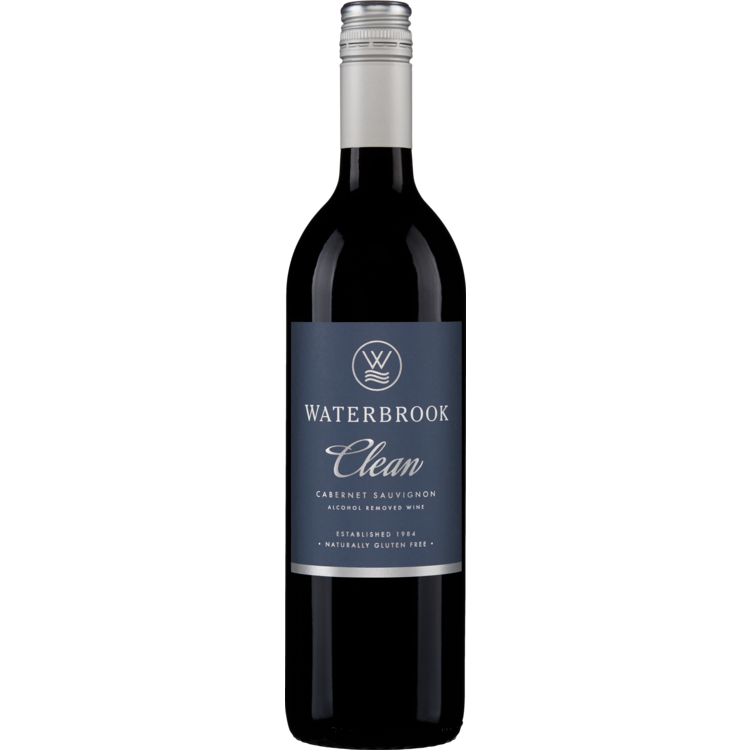 Waterbrook Cabernet Sauvignon Clean Alcohol Removed Wine - 750ML - Front
