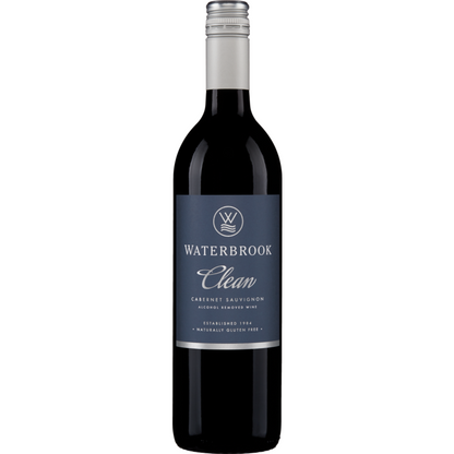 Waterbrook Cabernet Sauvignon Clean Alcohol Removed Wine - 750ML - Front