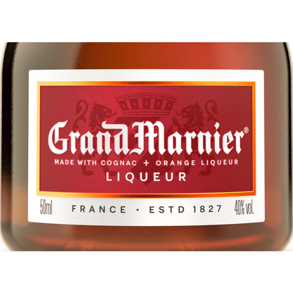 Grand Marnier Cognac & Orange Liqueur Cordon Rouge 80 - 50ML - Front Label