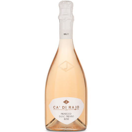 Ca' Di Rajo Prosecco Treviso Rose Brut - 750ML - Front