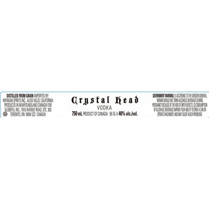 Crystal Head Vodka 80 - 750ML - Front Label