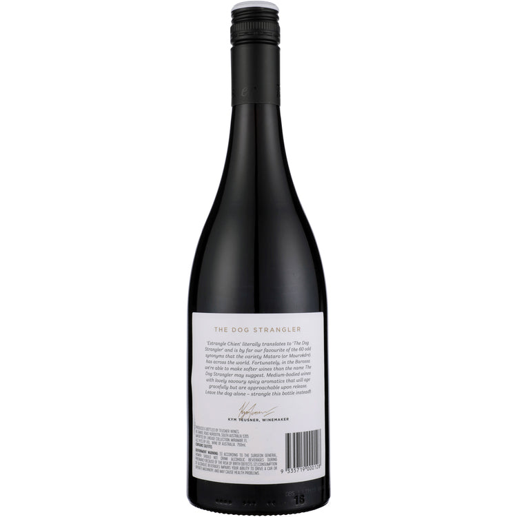 Teusner Mataro The Dog Strangler Barossa Valley 2021 - 750ML - Back