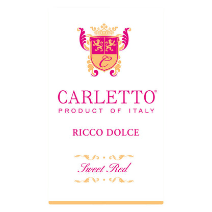 Ricco Sweet Red Dolce Italy - 750ML - Front Label