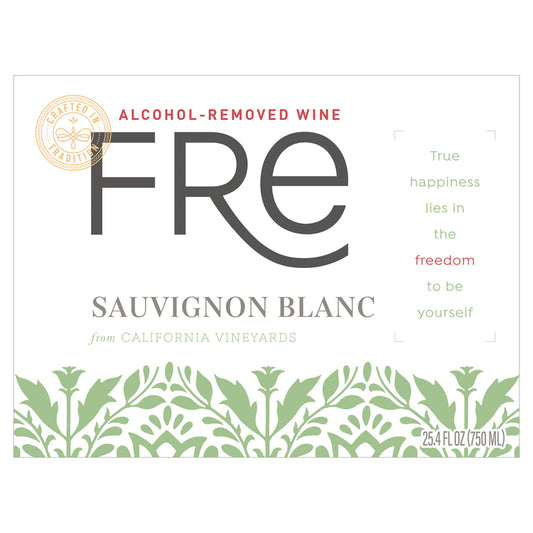 Fre Sauvignon Blanc Alcohol Removed - 750ML - Front Label