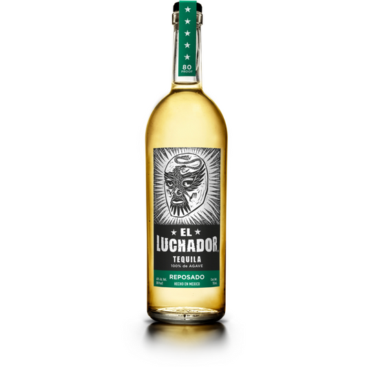 El Luchador Tequila Reposado 80 - 750ML - Front