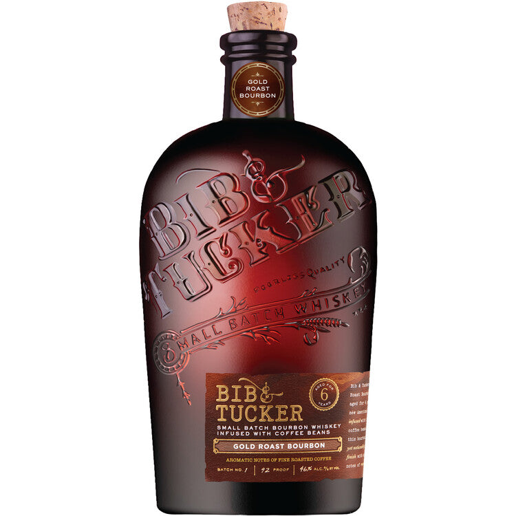 Bib & Tucker Gold Roast Bourbon Flavored Whiskey Small Batch 6 Yr 92 - 750ML - Front