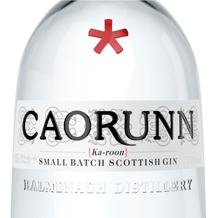 Caorunn Dry Gin Small Batch 83.6 - 750ML - Front Label