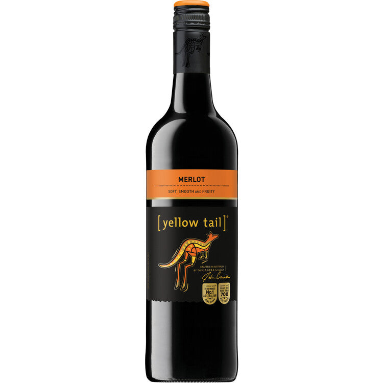 Yellow Tail Merlot South Eastern Australia - 750ML - Front