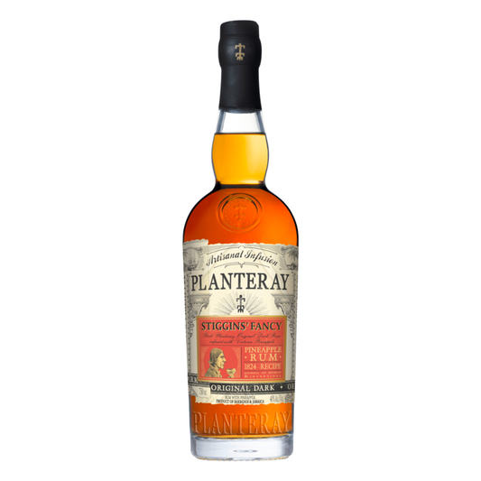 Planteray Pineapple Flavored Rum Stiggins Fancy Pineapple 80 - 750ML - Front