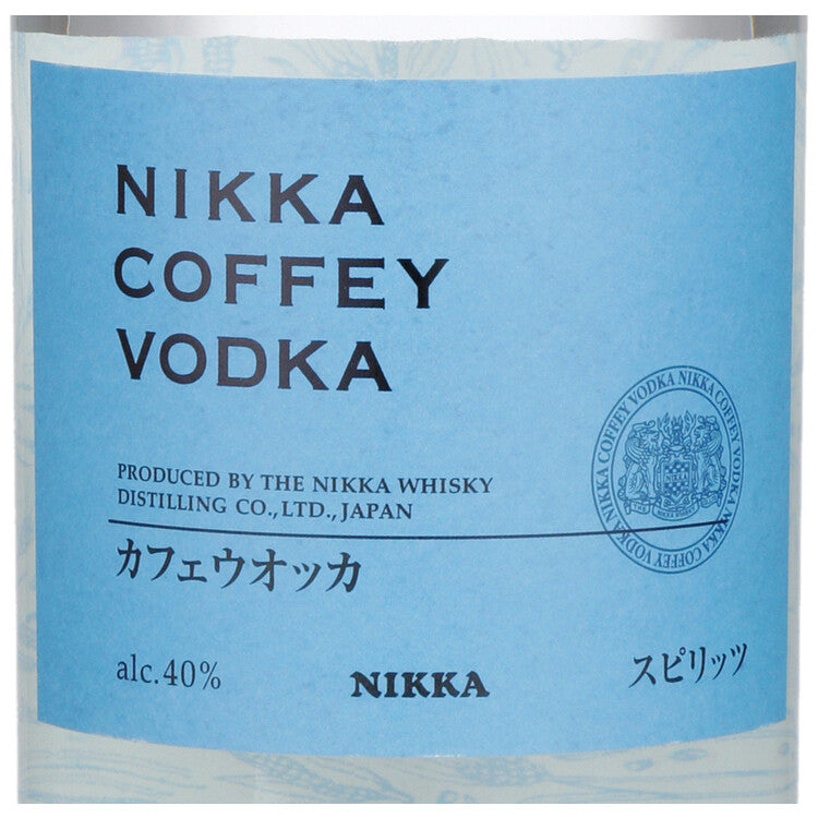 Nikka Coffey Vodka 80 - 750ML - Front Label
