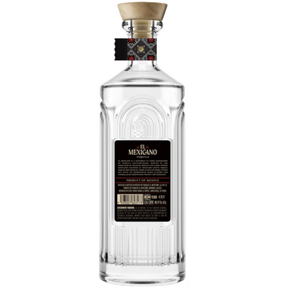 El Mexicano Tequila Blanco 90 - 750ML - Back