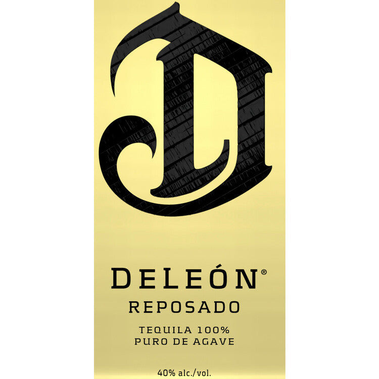 Deleon Tequila Reposado 80 - 750ML - Front Label