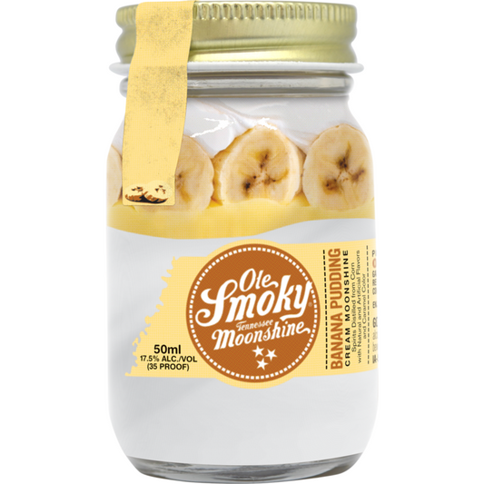 Ole Smoky Banana Pudding Cream Moonshine 35 - 50ML - Front