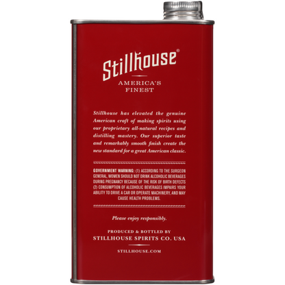 Stillhouse Original Whiskey 80 - 750ML - Back