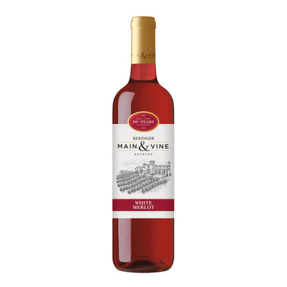 Beringer Main & Vine White Merlot California - 750ML - Front