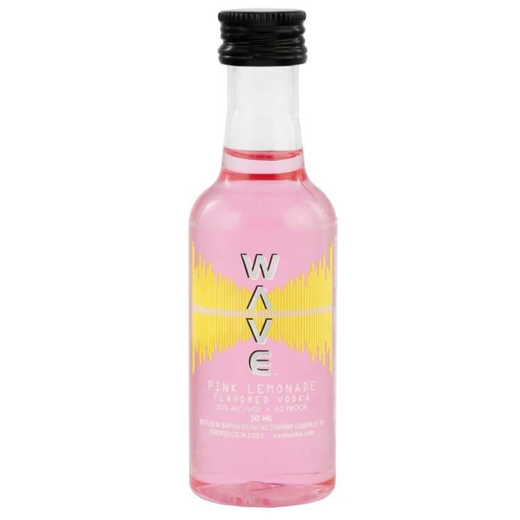 Wave Lemon Flavored Vodka Pink Lemonade 60 - 50ML - Front