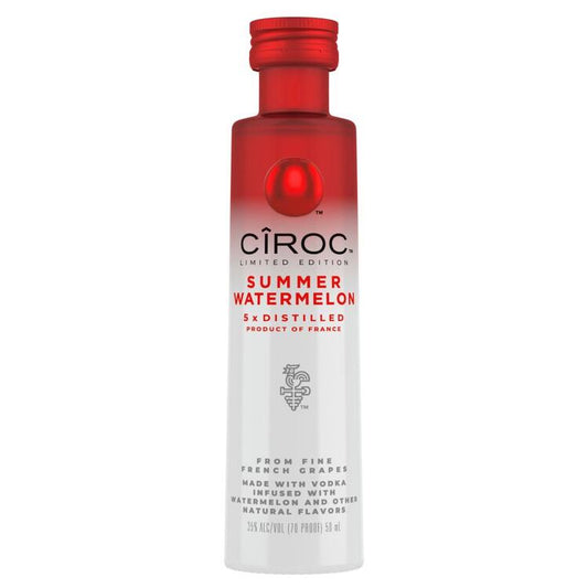 Ciroc Summer Watermelon Flavored Vodka Limited Edition 70 - 50ML - Front