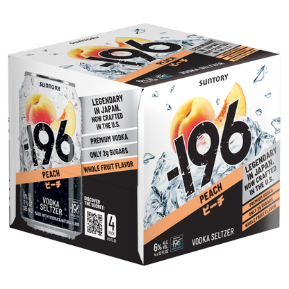 -196 Peach Vodka Soda & Peach Cocktail 12 - 355ML