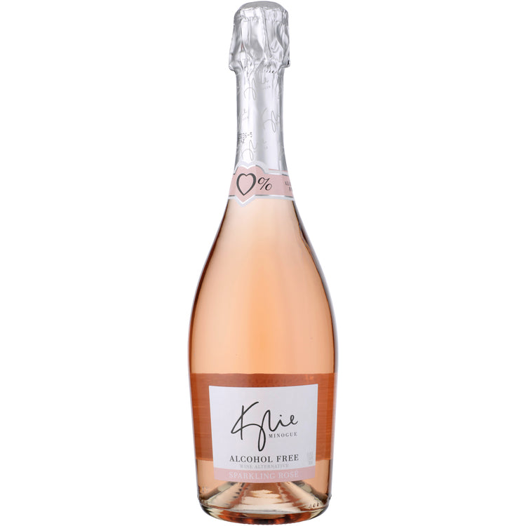 Kylie Minogue Non-Alcoholic Sparkling Rose - 750ML - Front